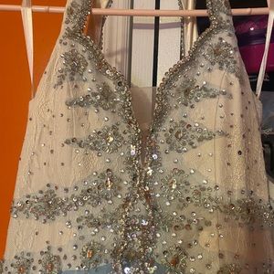 Mac Duggal pageant sparkles, nwt, long, winner